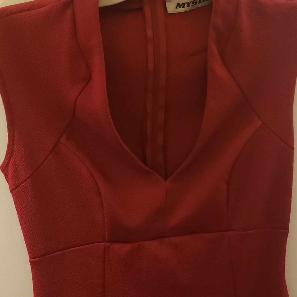 Red dress
